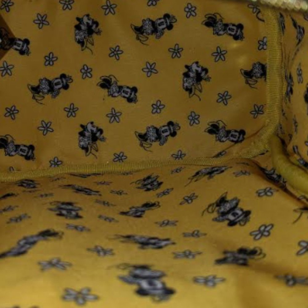 NWOT Loungefly Disney Daisy Print Minnie Mouse Mini Backpack - Picture 3 of 3